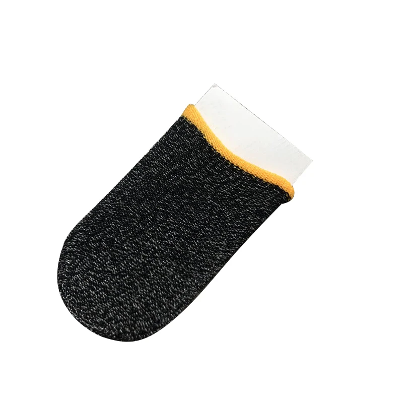 

1 Pair Game Controller Finger Cover Sweat Proof Gaming Finger Gloves Non-Scratch Sleeve Sensitive Nylon Mobile Touch
