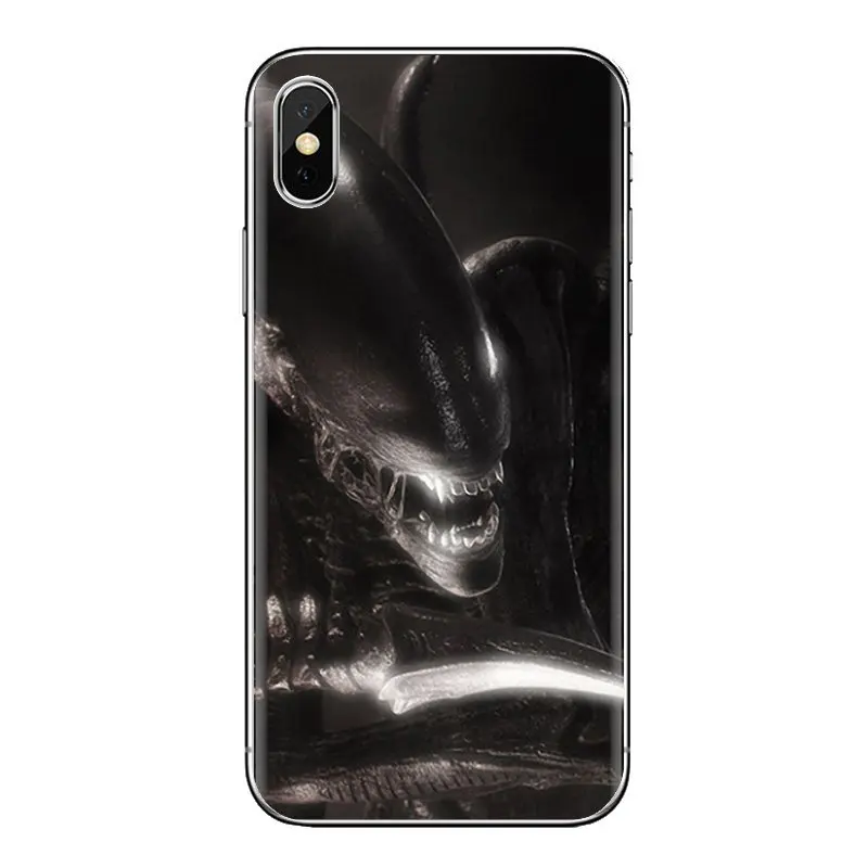Прозрачные чехлы из ТПУ для samsung Galaxy S2 S3 S4 S5 MINI S6 S7 edge S8 S9 Plus Note 2 3 4 5 8 Coque Fundas Alien Raiders |