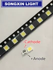 1000 шт. острые светодиодный ные подсветки жк-тв 3535 светодиодный LED SMD лампа bead 1 вт 6 в холодный белый GM5F20BH20A