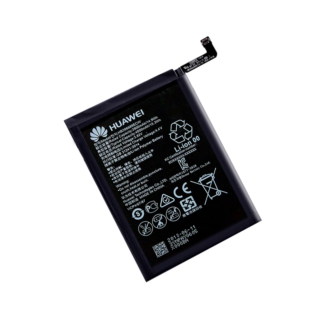 100% Оригинальный Батарея HB396689ECW для Huawei mate 9 Коврики Pro Honor 8C Y9 2018 MHA L29 L09 AL00 3900/4000 мАч +