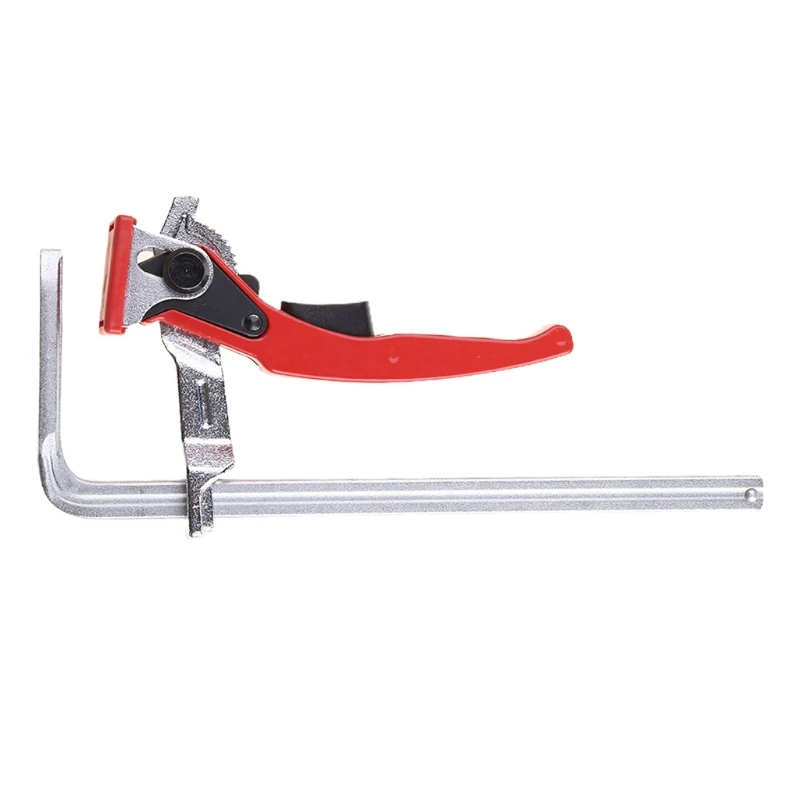 

Functional Steel Bench Clamp General Carpentry Tools Layout Vise Tool 7.9”/6.3” Inch Quick-release Toggle F-Shape Clamps