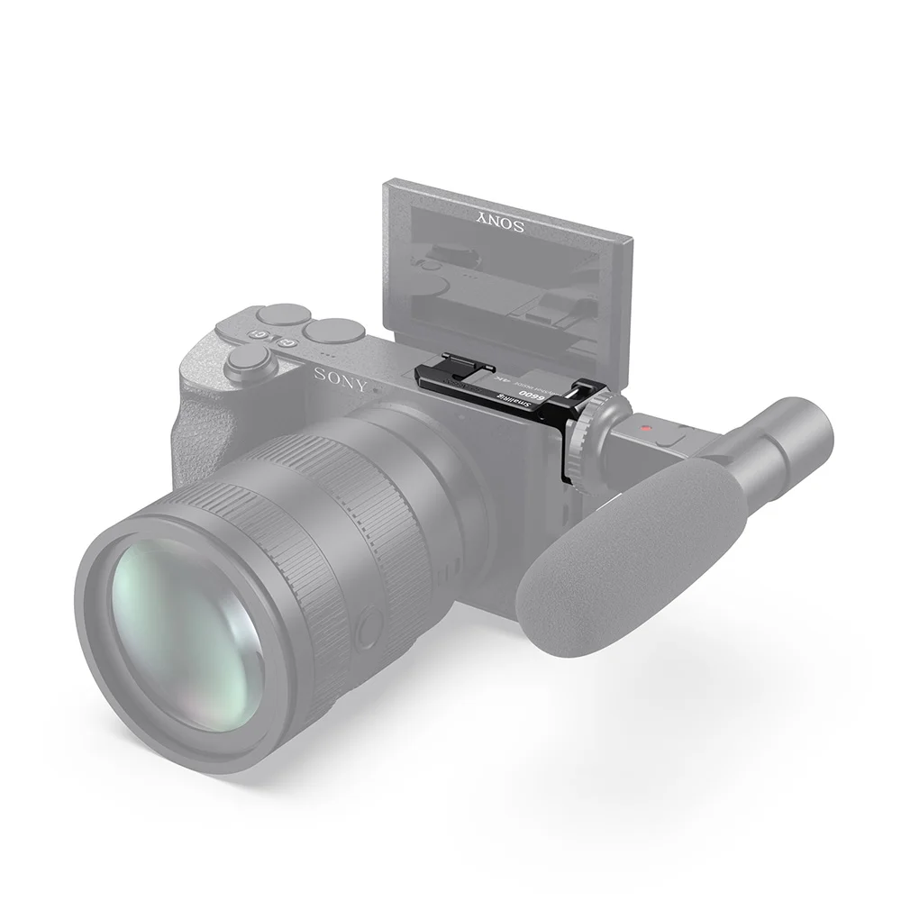 SmallRig левая сторона башмак Монтажная пластина перемещения для камеры sony a6600 быстрый выпуск Холодный башмак удлинительная пластина-2497