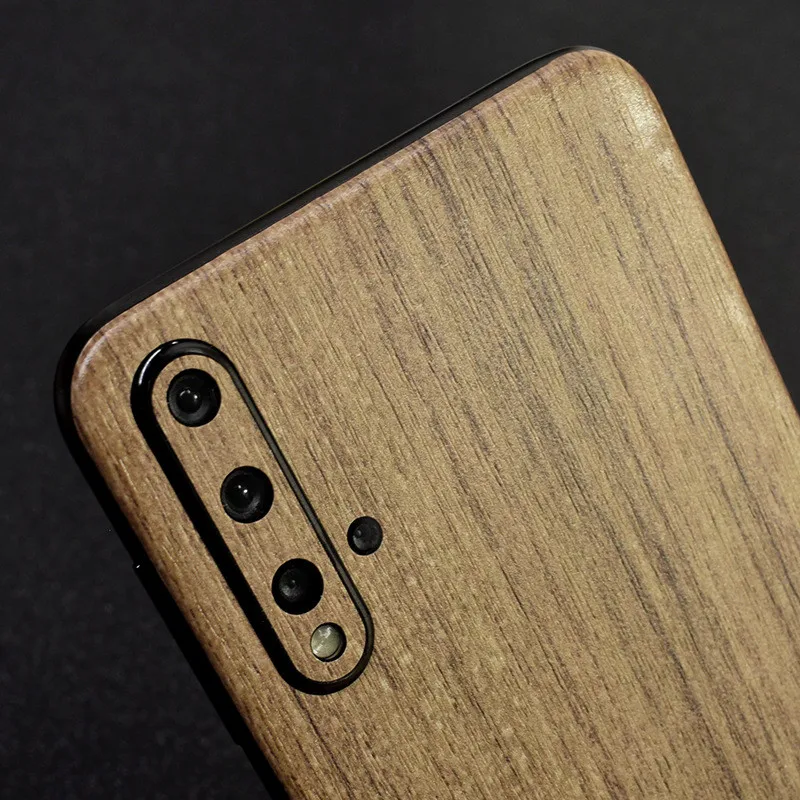 NOTOW роскошная деревянная защитная пленка на телефон наклейка заднюю панель