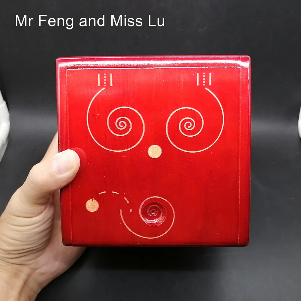 Лабиринт 3D головоломка деревянная Подарочная коробка со специальным механизмом