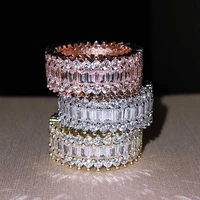 hoyon inlaid zircon ring creative fashion jewelry real 100 14k gold color jewelry 24k gold color jewelry for woman