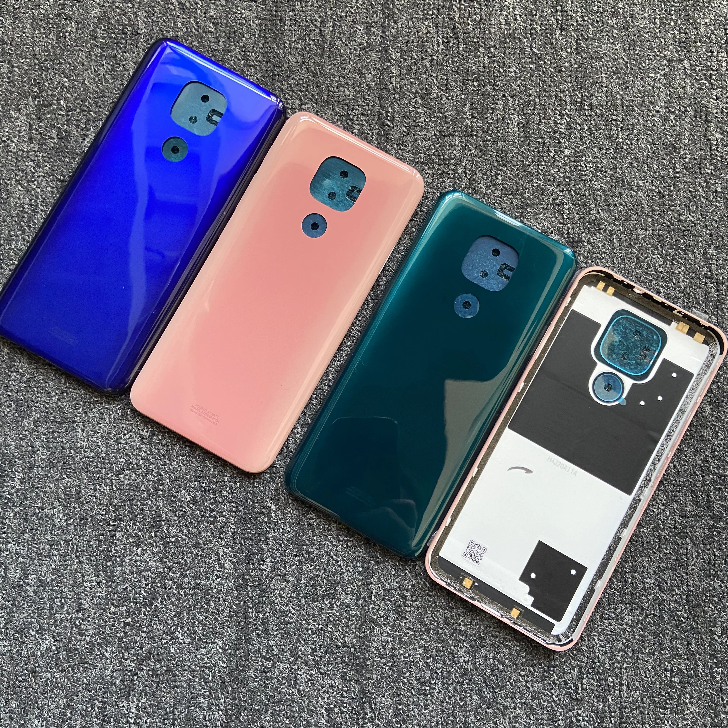 

10PCS 6.5" New Back Battery Cover Housing Rear Door Case For Motorola Moto G9 Play XT2081-1 High Quality