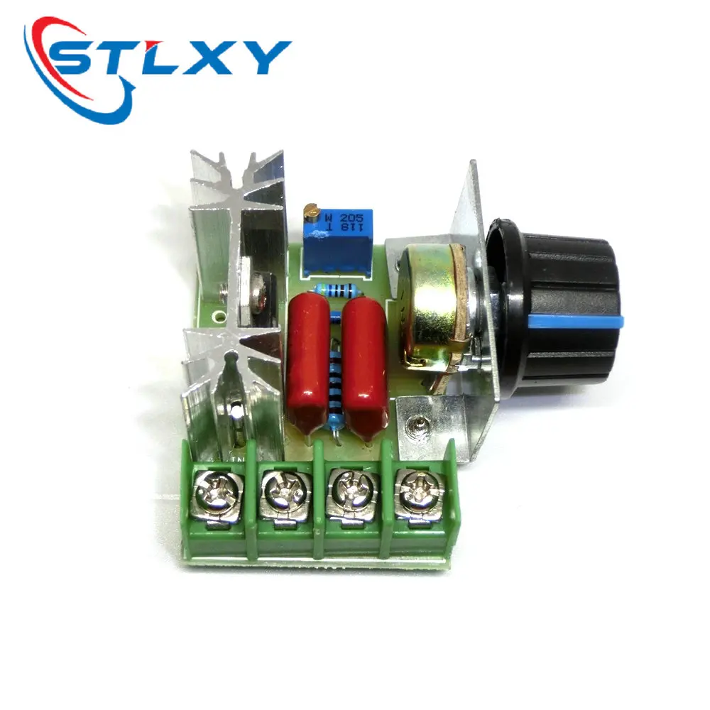 AC 220V 2000W SCR Voltage Regulator Dimming Dimmers Motor Speed Controller Thermostat Electronic Module Javino | Обустройство дома
