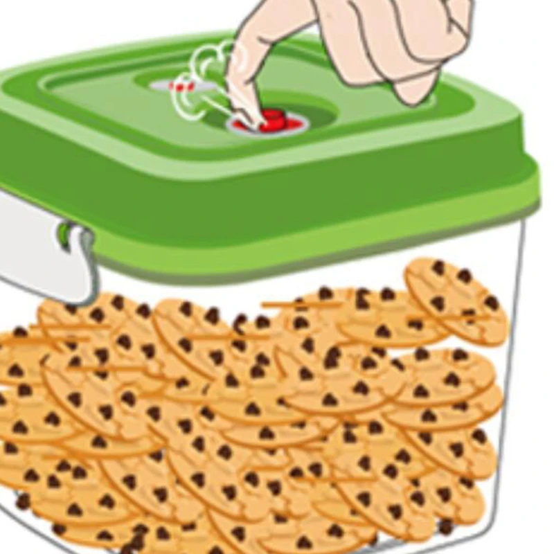 

HOT SALE 3000Ml Plastic Food Storage Container with Pump Vacuum Sealer