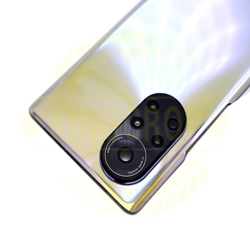 Задняя крышка для HUAWEI Nova 8 Pro задняя стеклянная батарея с заменой объектива камеры