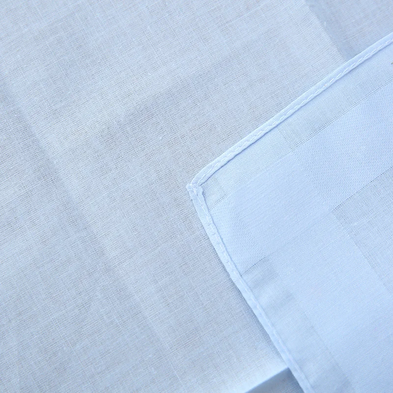 

Handkerchiefs Women Elegant Striped Simple Daily Ladies High Quality Cotton Soft Fashion Females Leisure Towel Square Pocket New