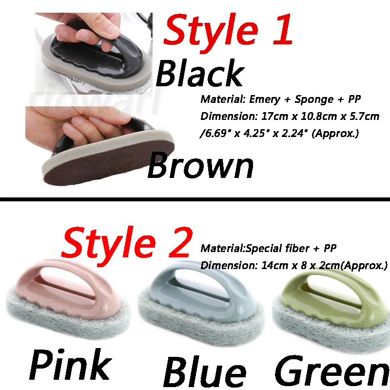 Горячая Распродажа Emery губка ластик ручка для мытья раковины кастрюли чаши