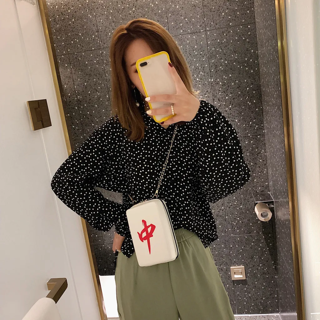 Новинка 2021 женские сумки на плечо с принтом Маджонга дизайнерские