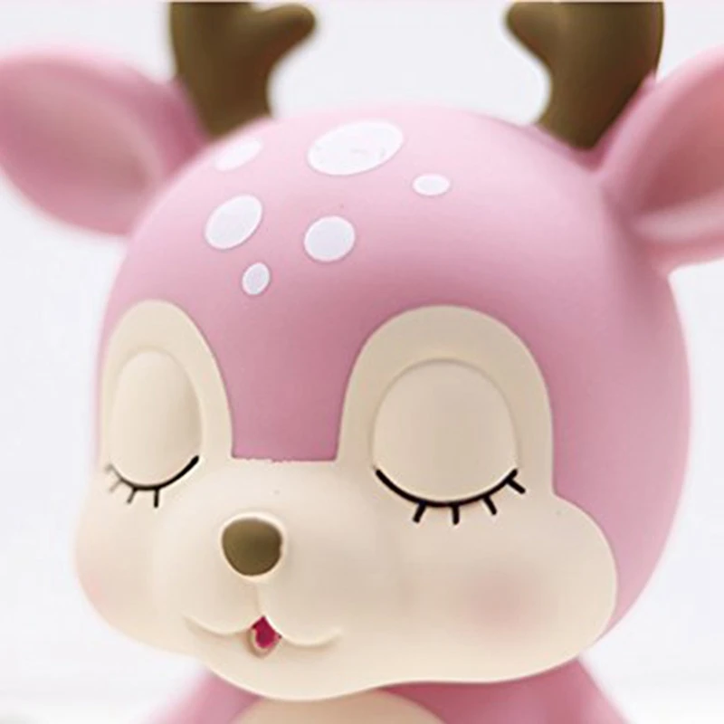 Детская копилка с милым оленем розовая коробка для конфет лучший подарок детей