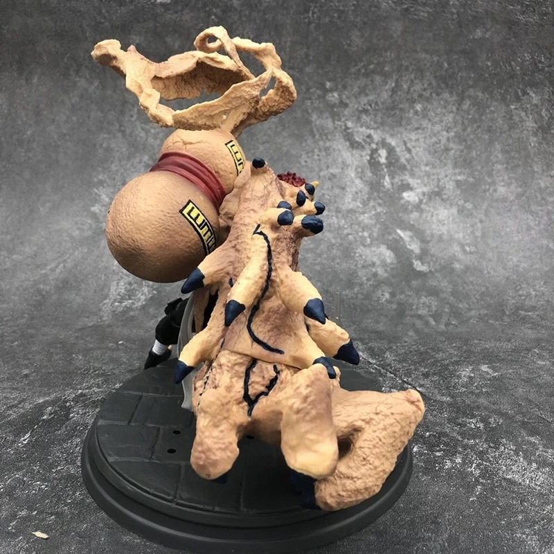 

Anime action figures 17cm one tail gaara action figure japan anime gaara pvc doll model anime anime lover collection kids gift