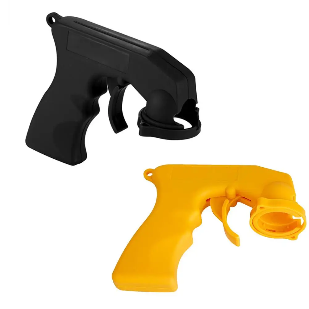 

Paint Care Aerosol Spray Gun Handle With Full Grip Trigger Locking Collar Car Maintenance Polishing Tool