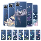 Прозрачный чехол для Realme C21, чехол для телефона Realme C21 c21, Мягкий защитный чехол для OPPO Realme C21, прозрачный Модный чехол RMX3201