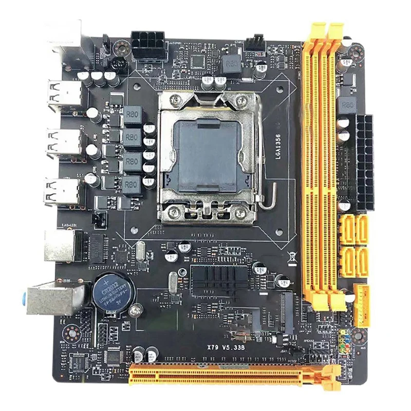 

Материнская плата X79, LGA 1356, процессор M.2 NVME, слот, поддерживает серверную память DDR3 E5 2420 2450L 2430L, материнская плата для компьютера