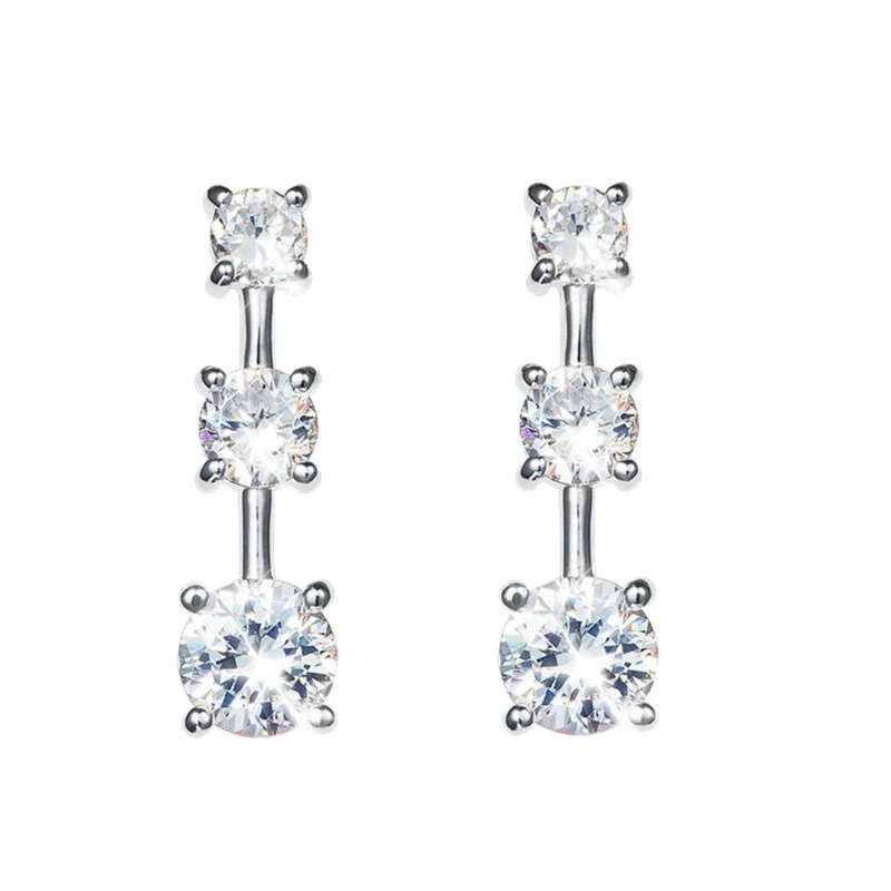 

CAOSHI стильные женские серьги-гвоздики с ослепительным цирконием модные аксессуары для вечеринок модный дизайн ювелирные изделия изысканны...