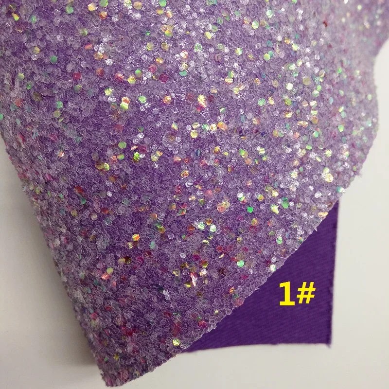 Фиолетовая блестящая ткань кружевная металлические синтетические кожаные ткани