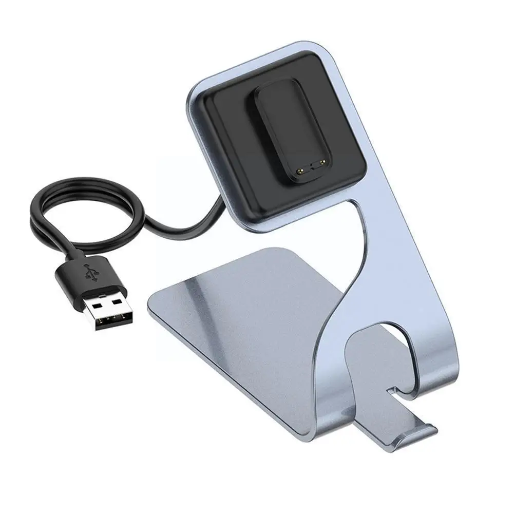 

Aluminum Alloy Charging Base For Fitbit Charge5 Metal Bracket Holder Stand Watch Charging Base Accessories N0z7