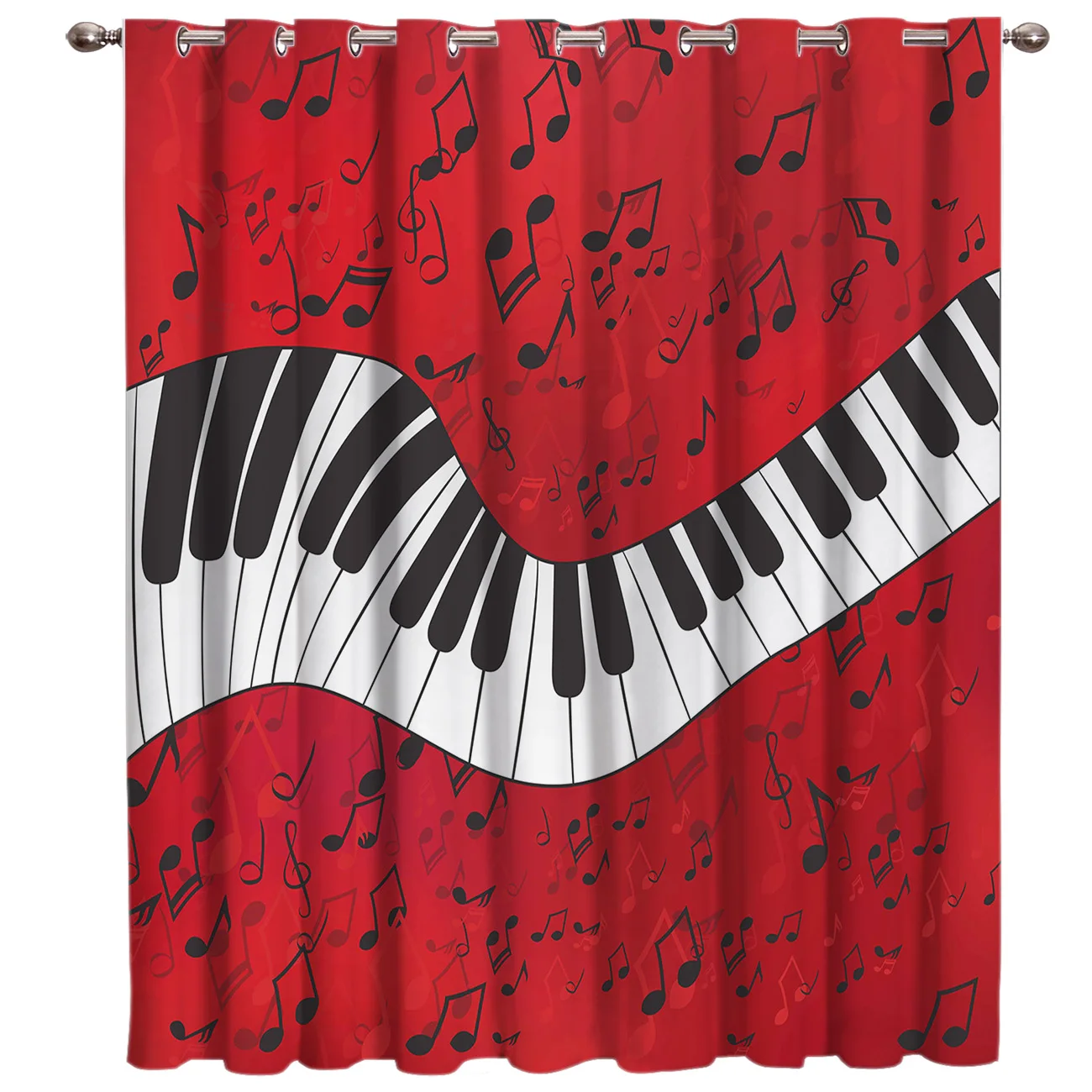 Зеркальные шторы на окна с красным фоном занавески темные для гостиной ванной