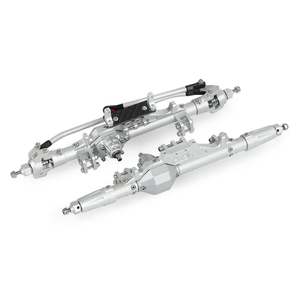 

Rccity 1/10 RC автомобили, Полный алюминиевый сплав передний задний мост для RC Гусеничный осевой Рейф рок Racer 90018 90045 RR10 90048 90053