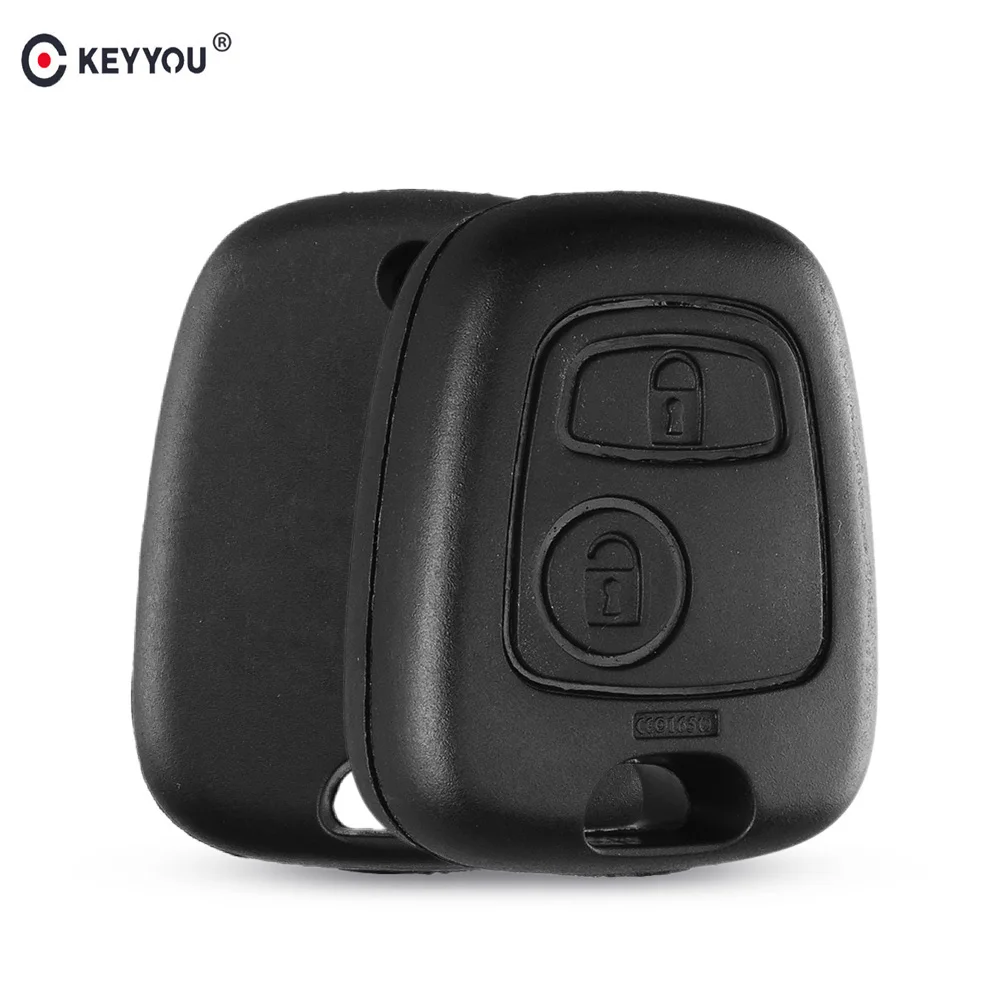Сменный Футляр для ключей KEYYOU 1 шт. ключ Citroen чехол Toyota Aygo 2 кнопки пульт