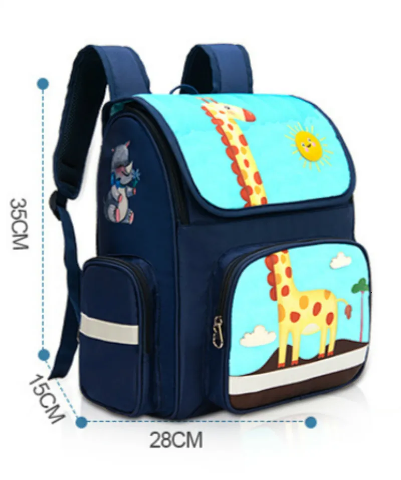 2019 школьные сумки для девочек с изображением зоопарка российские космические