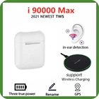 Беспроводные Bluetooth-наушники Tws с GPS, обновленная версия Gen 2 I90000 Pro Android I90000 Max PK I9000 Tws, наушники, наушники-вкладыши