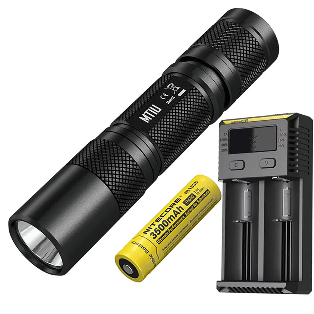 NITECORE MT1U ручной УФ-светильник 900 мВт нм, длина волны, холодный светильник, удобный Ультрафиолетовый фонарь, Универсальный светильник - Испускаемый цвет: MT1U NL1835 I2