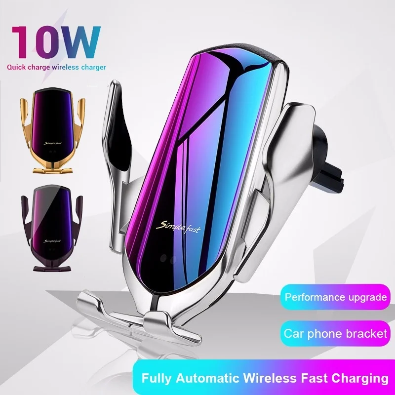 Беспроводной зарядное устройство 10 Вт автомобильное беспроводное для