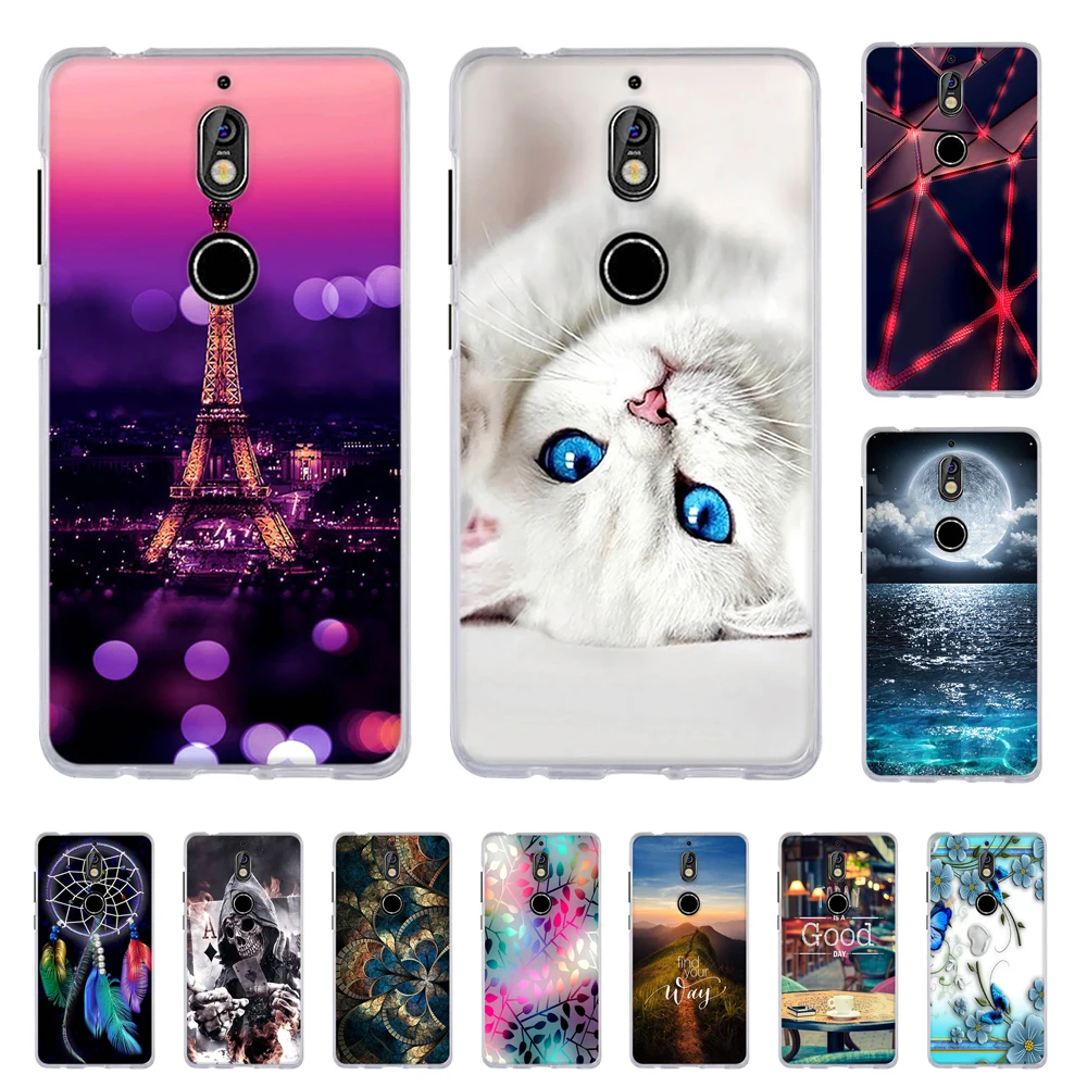 Силиконовый чехол из ТПУ для Nokia 7 задней панели телефона Nokia7 мягкие силиконовые