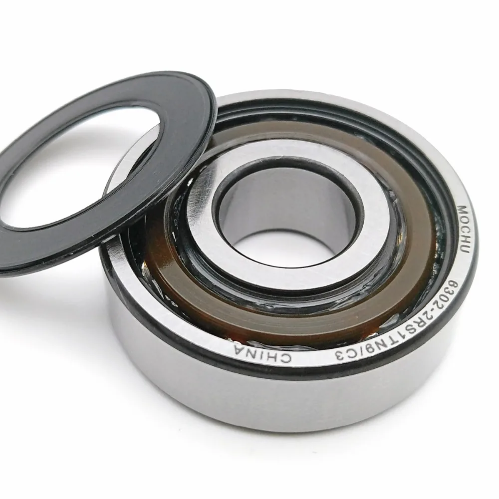 

1pcs Bearing 6302 6302TN9/C3 6302-2RS1TN9/C3 15X42X13 Shielded Deep Groove Ball Bearings Single Row Nylon Cage