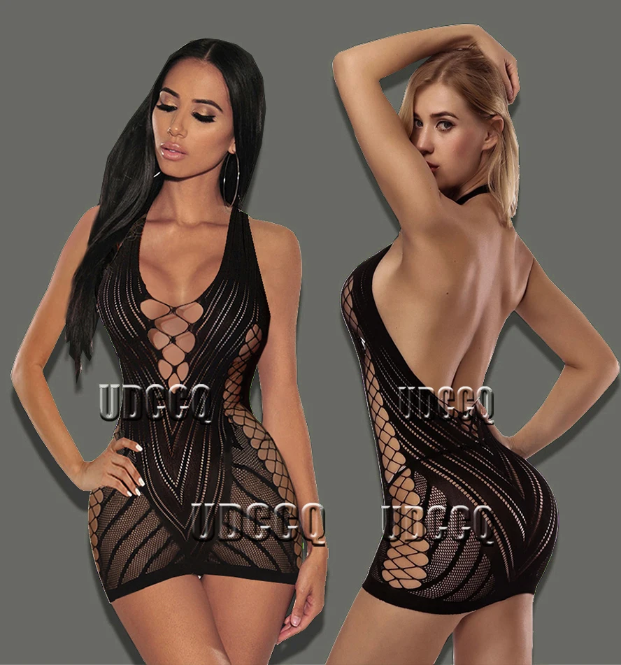 Женское боди с цветочной сеткой и открытой спиной|Женское белье боди| |