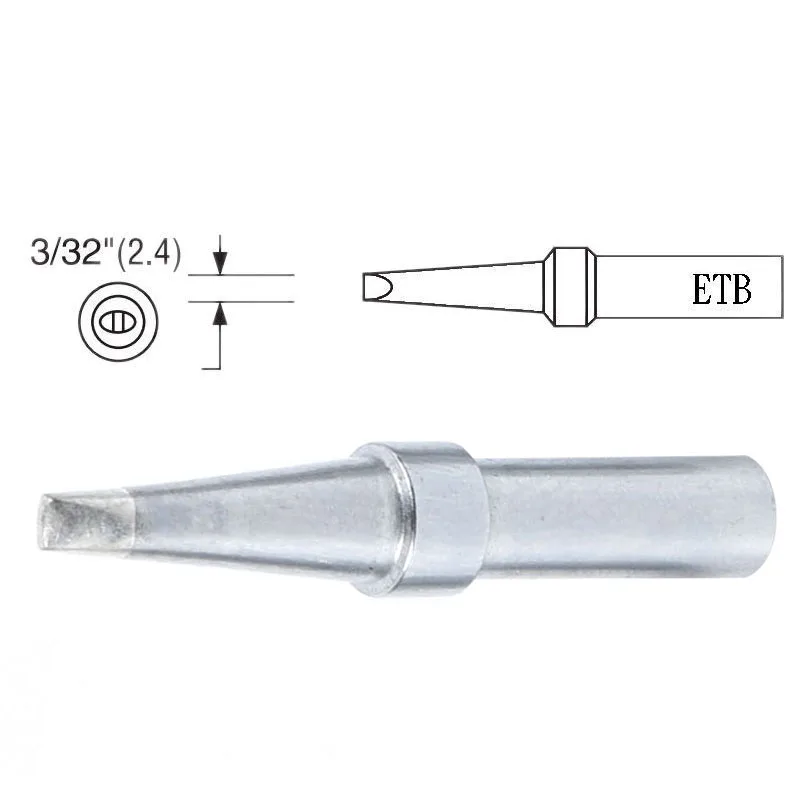 

5Pcs Solder Screwdriver Soldering Iron Tip For DEC1001 WESD51 WES51 WES51D Kit