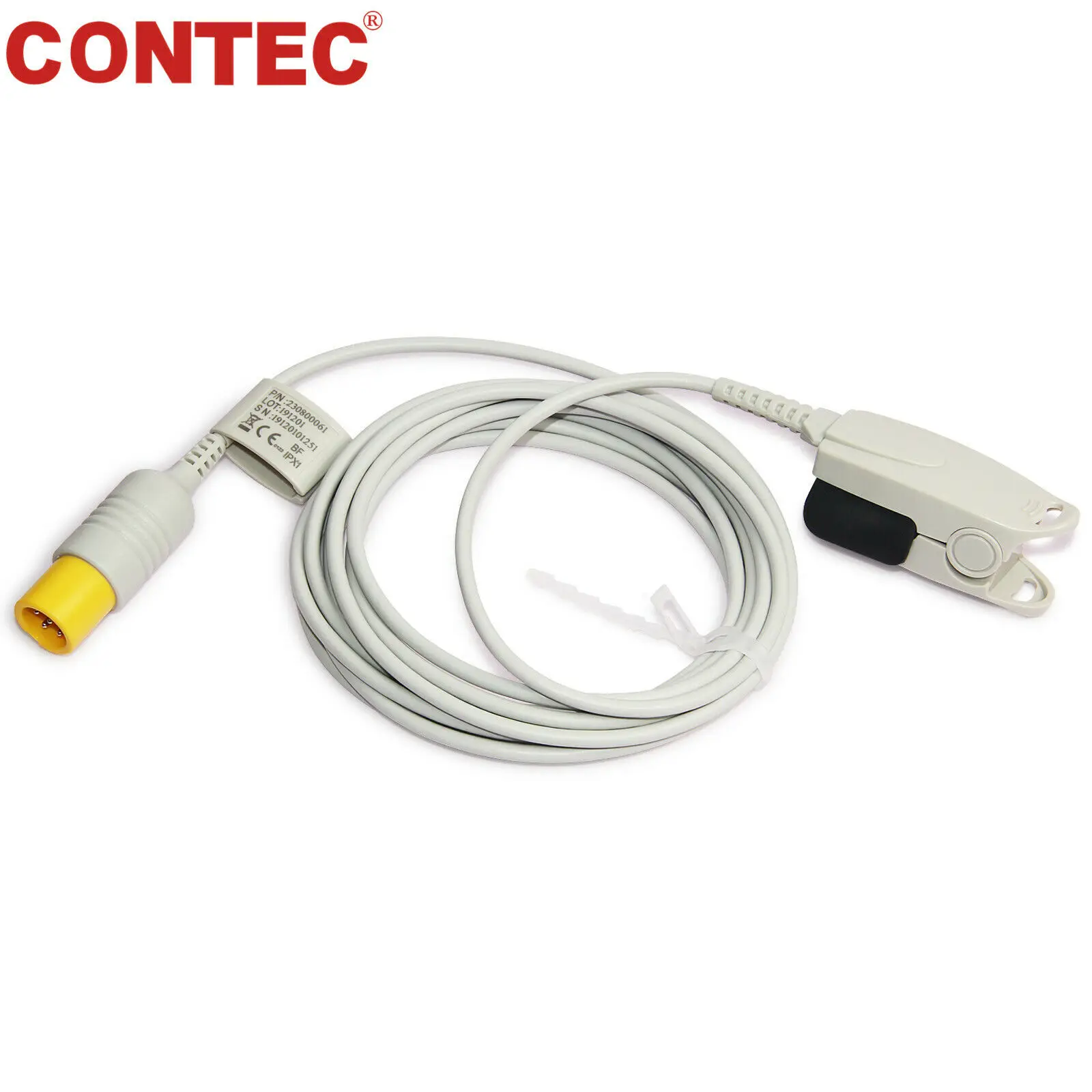 CONTEC портативный 6 параметров 8 &quotVital Signs монитор пациента ECG NIBP RESP SPO2 PR Temp CMS6000