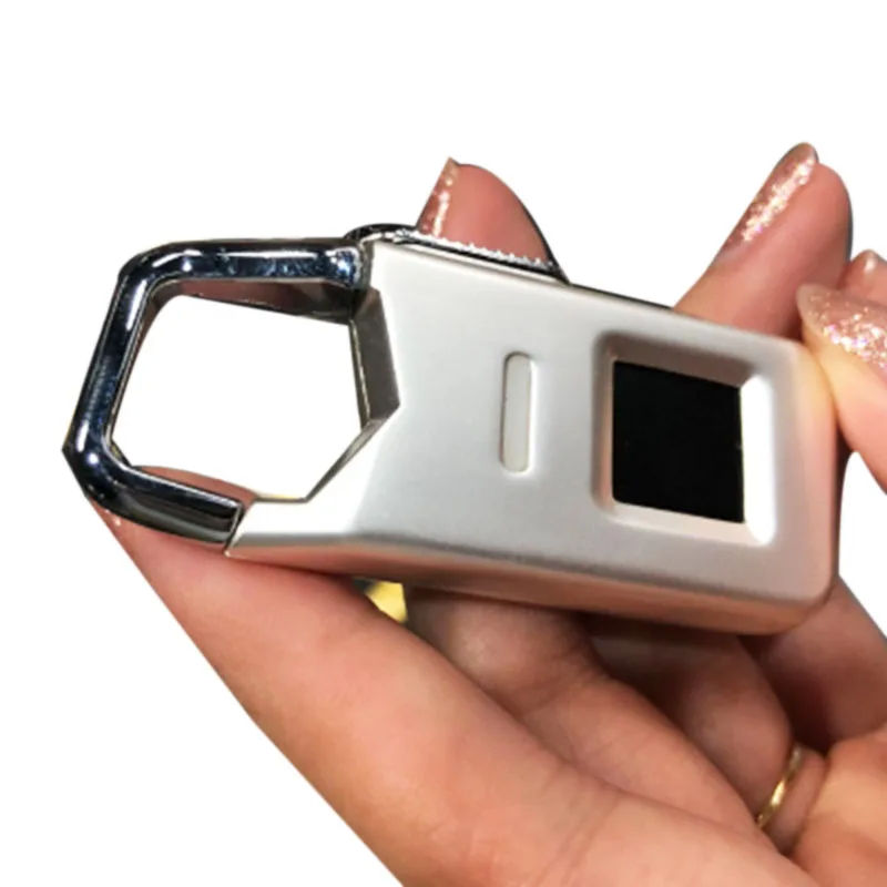 Portable Outdoor Tourist Biometric Intelligent Fingerprint Lock Waterproof Usb Charging Padlock Suitable for Ba | Безопасность и