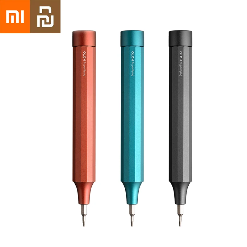 

NEW2022 Youpin Xiaomi HOTO 24 In 1 Screwdrivers Precision Mini Multi-functional Tools Set 24PCS Bits Pen-shaped Storage Box