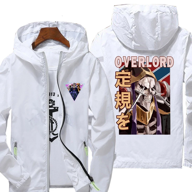 

Overlord Ainz Ooal Gown Crest outdoor sports thin hooded sunscreen clothing camping fishing quick-drying waterproof sunscreen