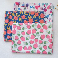 145x50cm 60s imitation cotton poplin fresh little floral sewing fabric making childrens summer clothing dress cloth