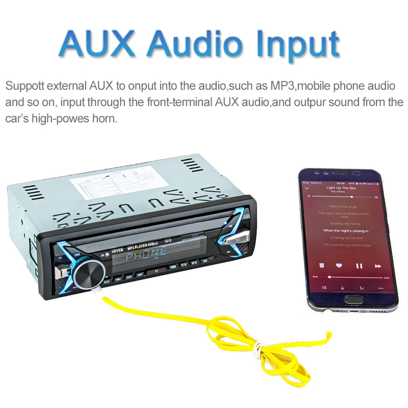 Авторадио 1 din автомобильное радио mp3 стерео bluetooth Авто аудио рекордер usb sd aux вход