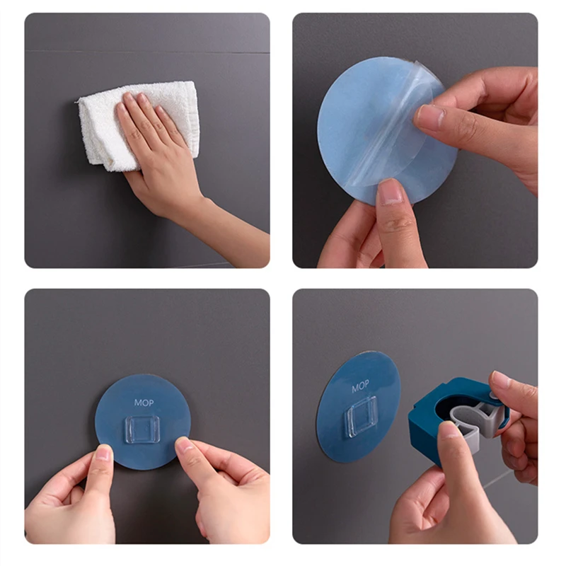 Настенный органайзер для швабры 1 шт. держатель прочная стойка кухни ванной