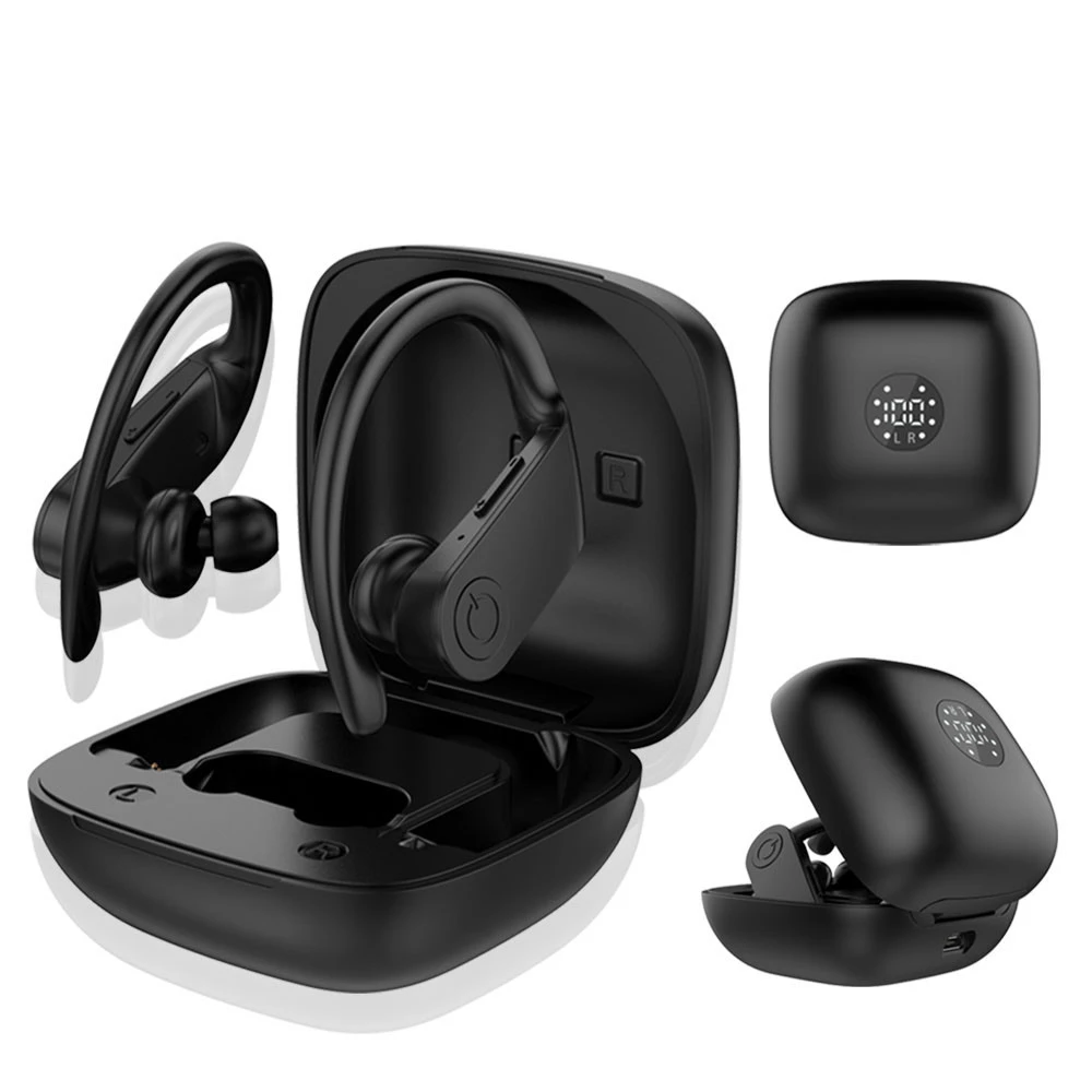 Новое поступление Bluetooth наушники Беспроводной светодиодный вкладыши TWS с Спорт