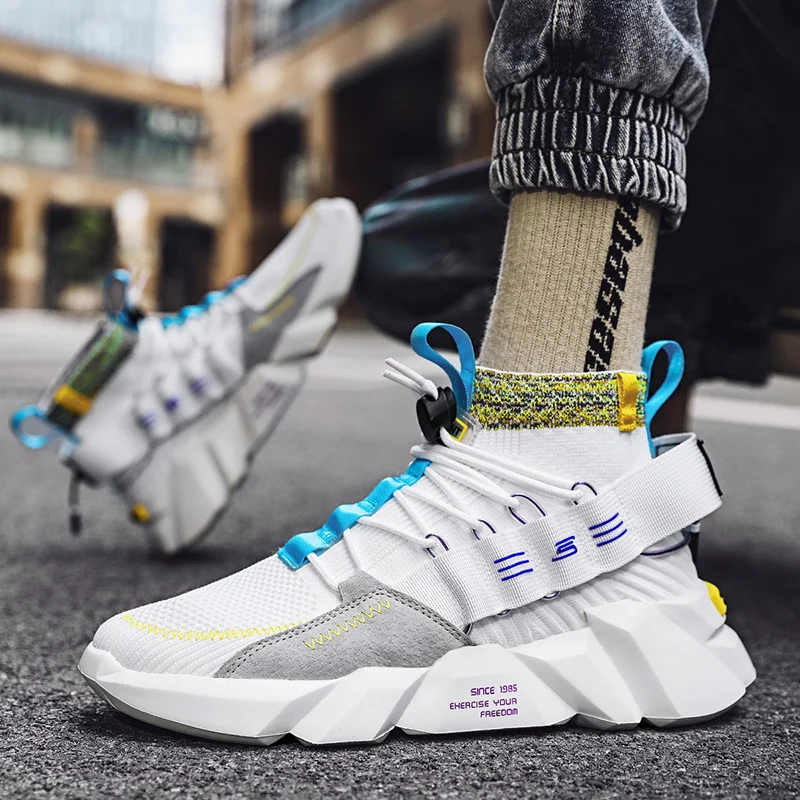 

Sneakers Men Breathable Green Men Casual Shoes Autumn Sneakers Male Lace-Up Mesh Fashion Sport Mesh Shoes Zapatos De Hombre