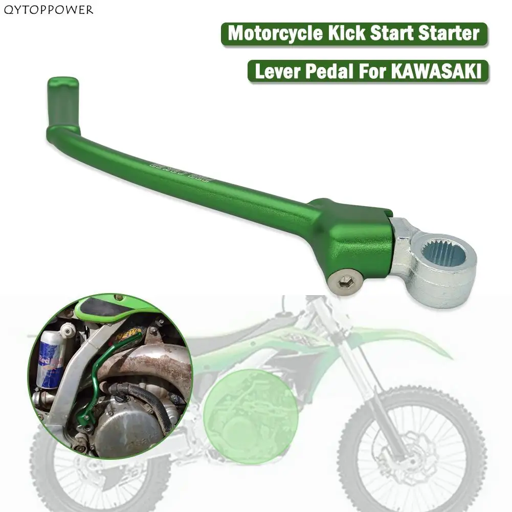 

Motorcycle CNC Aluminum Forged Kick Start Lever For Kawasaki KX250F 2013 2014 2015 2016 2017 2018 Pedal Drit Pit Bike Motocross