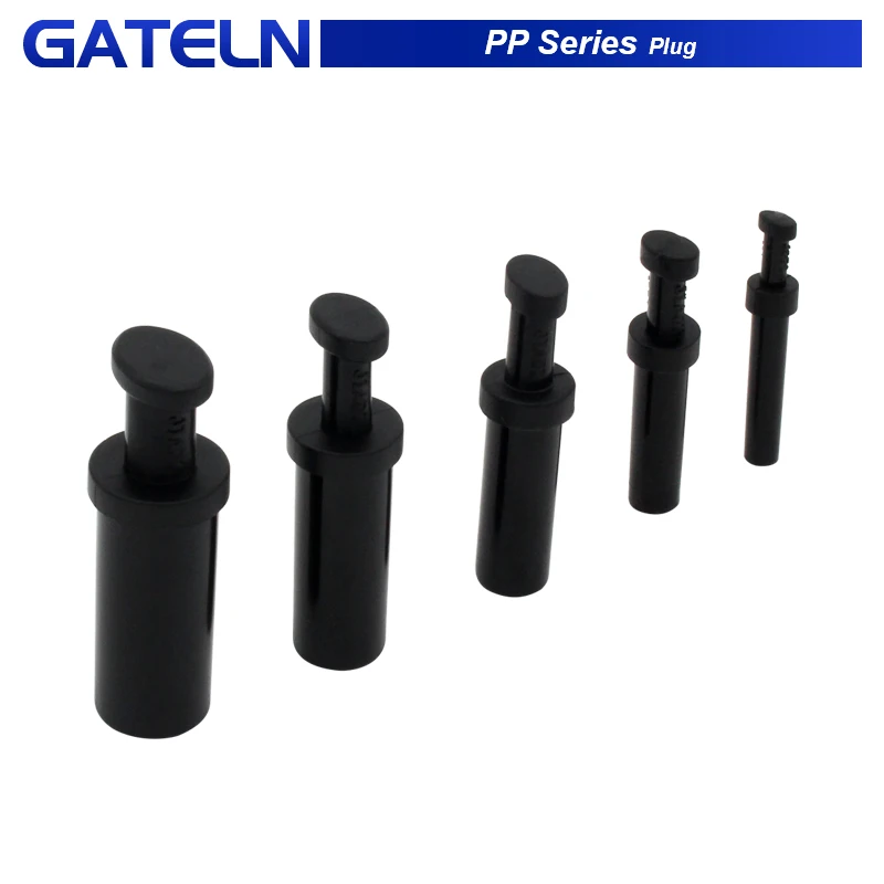 10 шт./лот, пневматическая быстроразъемная пробка из полипропилена, штекер для быстрого интубации, штекер для трахеи, пластиковая заглушка PP4 PP6 PP8 PP10 PP12 мм