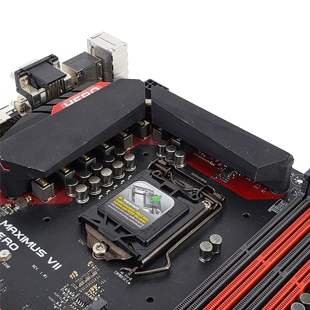 Материнская плата Asus MAXIMUS VII HERO для настольных ПК Z97 LGA 1150 Core i7 i5 i3 DDR3 32G SATA3 USB3.0 M.2 ATX