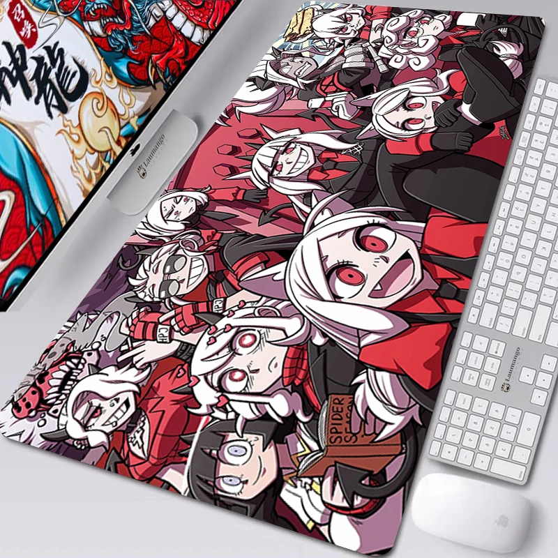 Аниме Коврик для мыши hellopper размер XXL игровой коврик ПК компьютер Otaku с