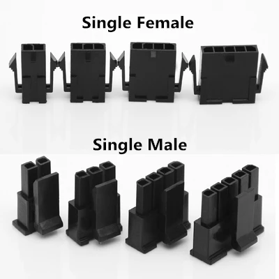 50 Set Molex 3.0 mm Connector 43645/43640 Single Row Male/Female Housing+ Terminals 2/3/4/5/6 Pin | Обустройство дома