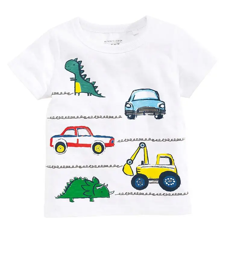 

Kids baby boys girls clothing 2020 Summer Boy's T shirts 100% Cotton short sleeves Top tees Cartoon printing shirts